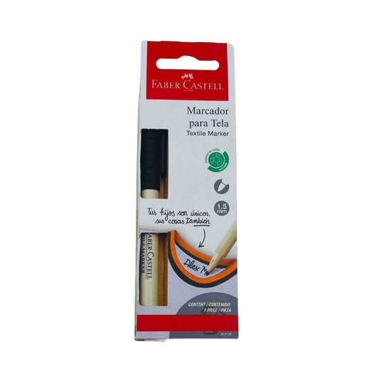 Faber-Castell Marcador para Tela Negro
