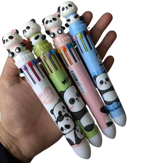 DP Esfero 10 Colores Panda