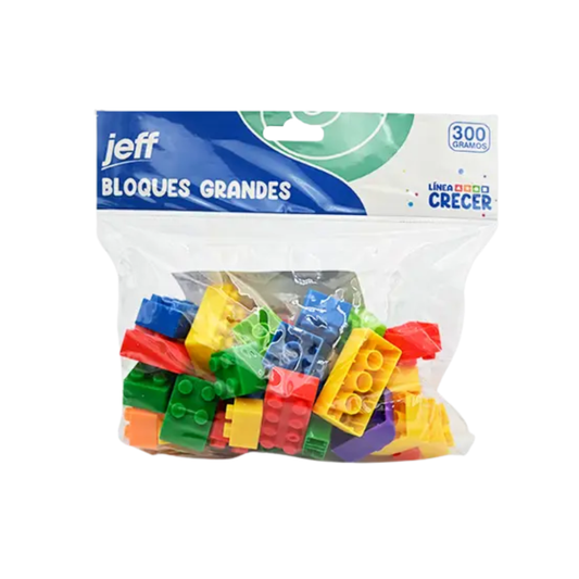 Jeff Bloques Grandes 300 Gramos