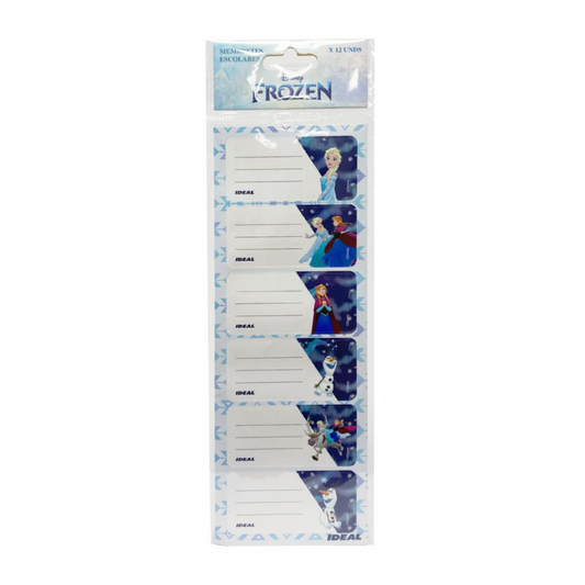 IDEAL Membretes Escolares Frozen