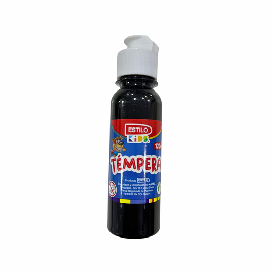 Estilo Témpera 120cc Negro