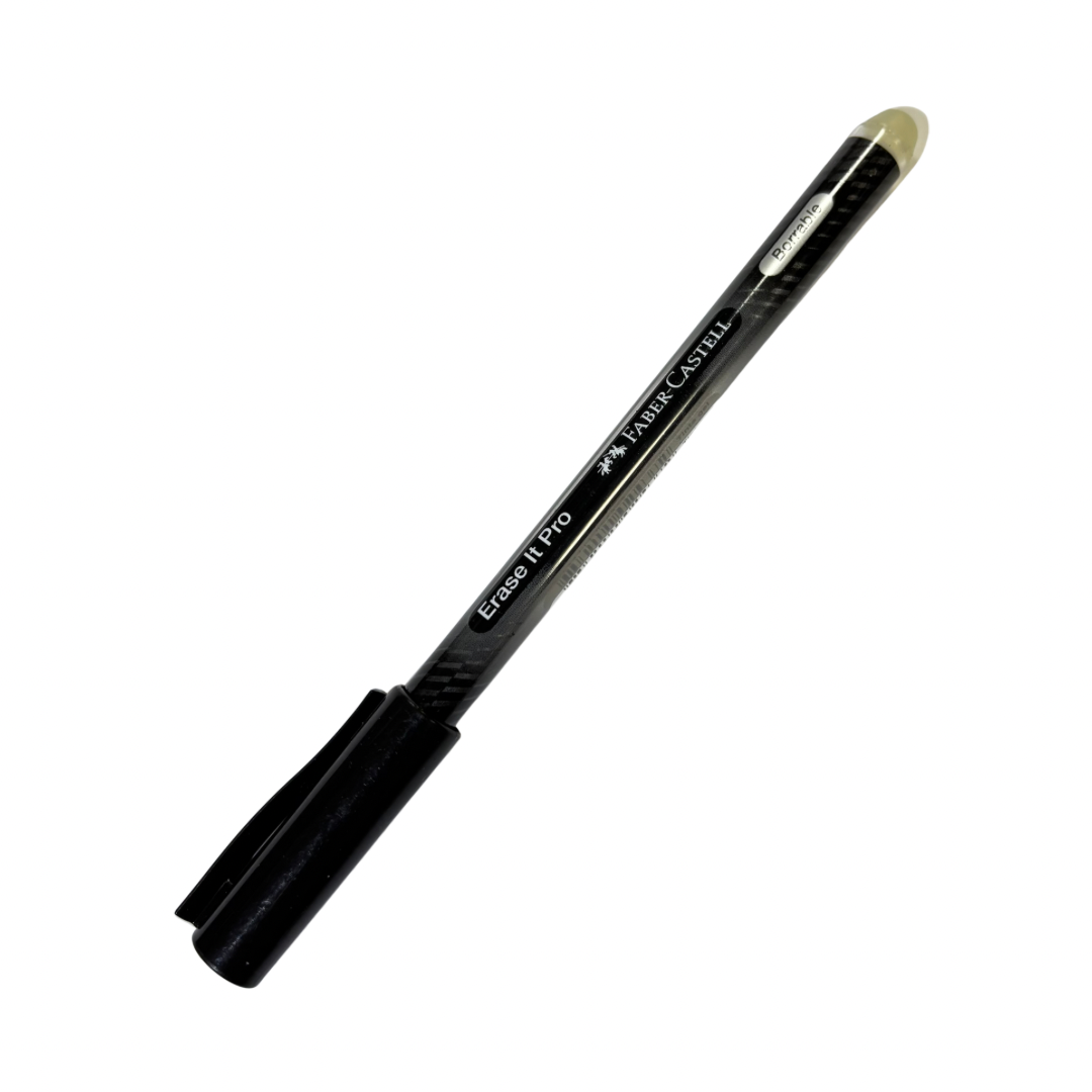 Faber-Castell Bolígrafo Borrable Negro