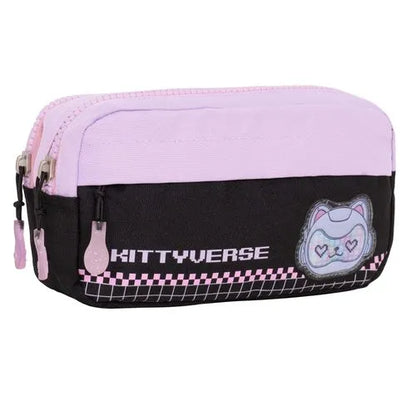 Mozioni Cartuchera Triple MetalKitty