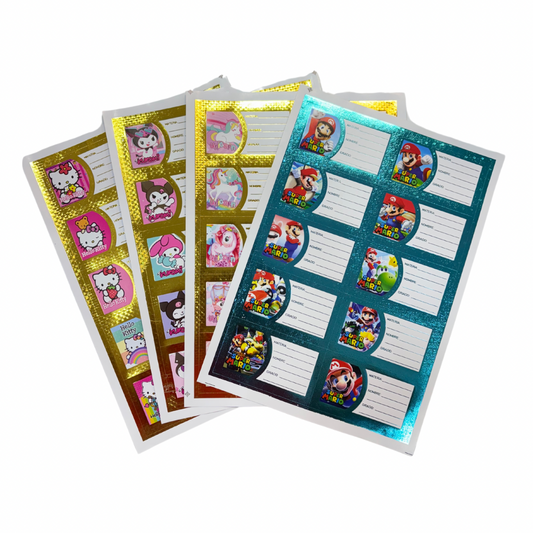 DP Membretes Metalizados con Diseños