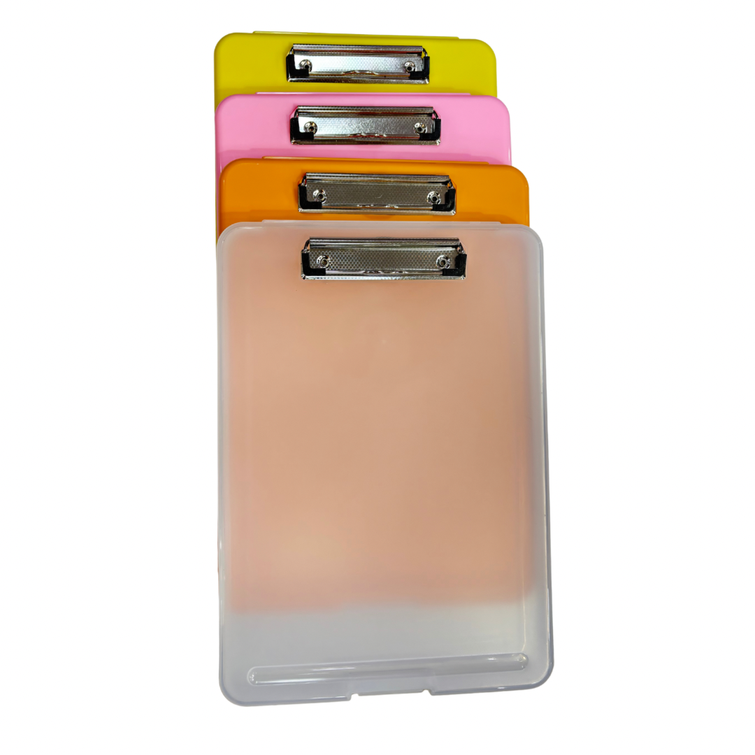 DP Tablero Apoya Manos Porta Documentos Plástico A4