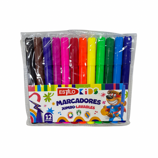 Estilo Marcadores Jumbo Lavables