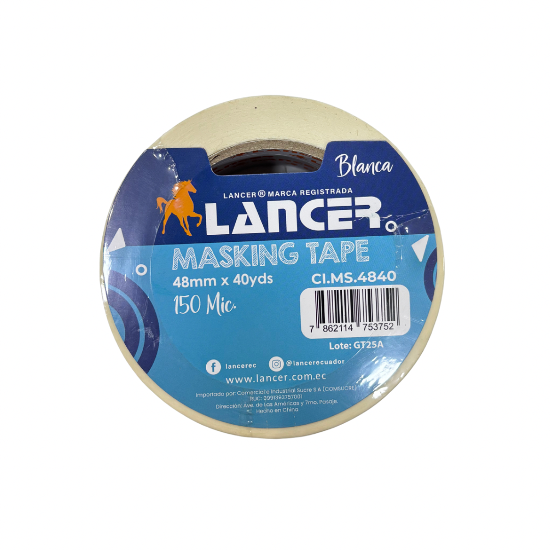Lancer Cinta Masking 48mm x 40yrds