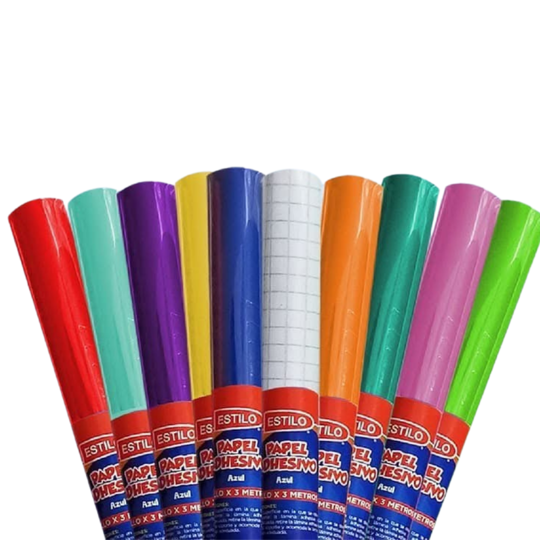 Estilo Rollo Papel Adhesivo 3 Metros