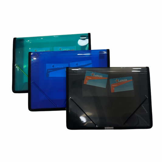 Lancer Carpeta Plástica con Liga A4