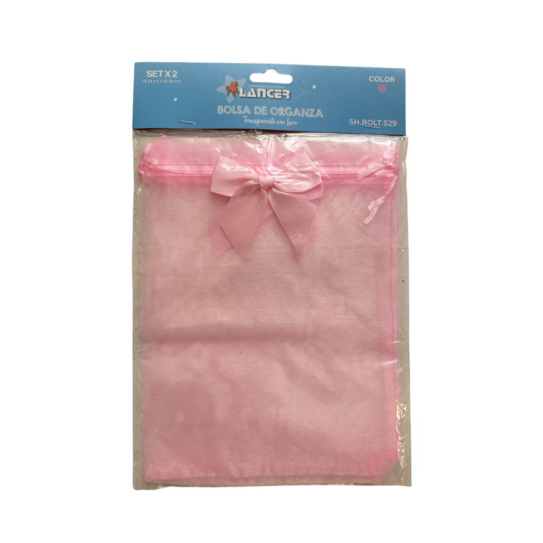 Lancer Bolsa de Organza X2