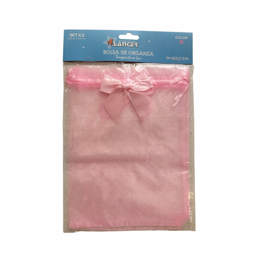 Lancer Bolsa de Organza X2