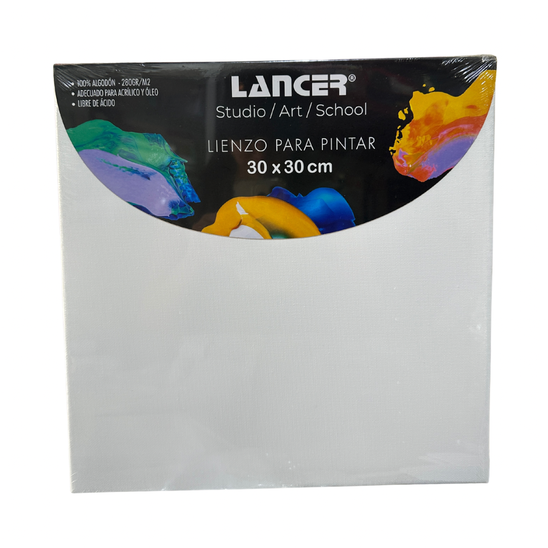 Lancer Lienzo para Pintar 30*30cm