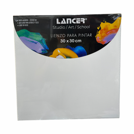 Lancer Lienzo para Pintar 30*30cm