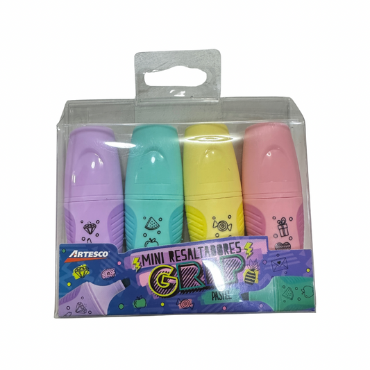 Artesco 4 Mini Resaltadores