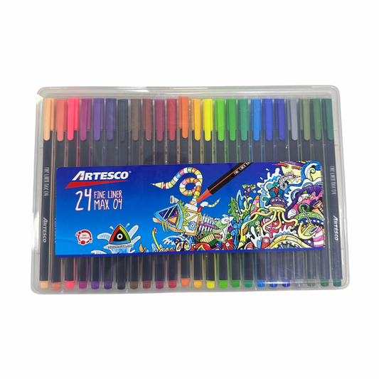 Artesco 24 Marcadores Fine Liner Max 04
