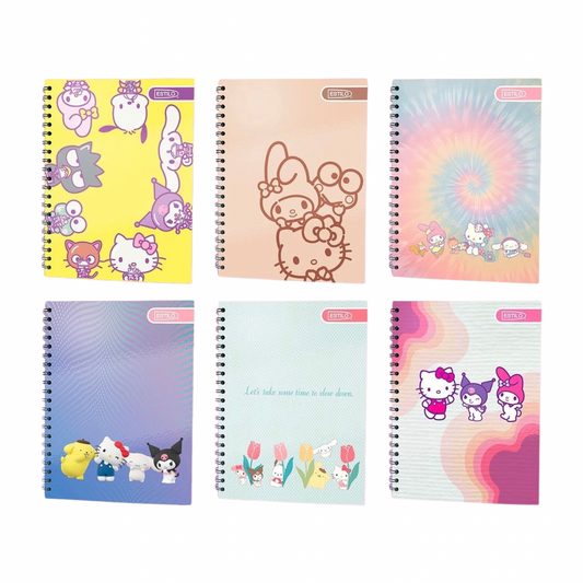 Estilo Cuaderno Universitario Pasta Dura 100 Hojas - 1 Línea