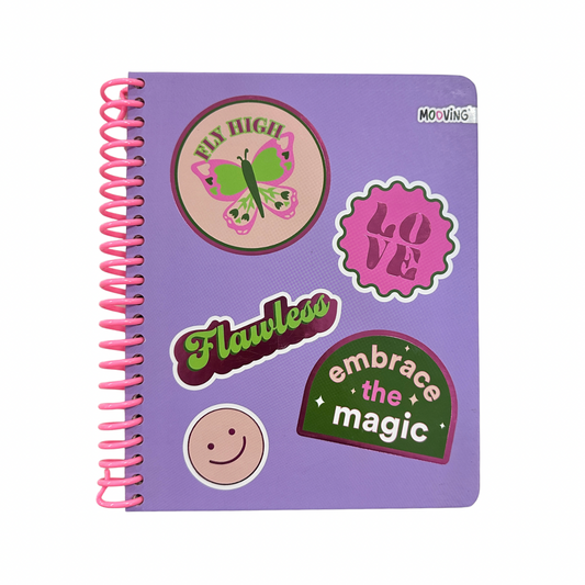 Mooving Libreta A5 Premium - Cuadros