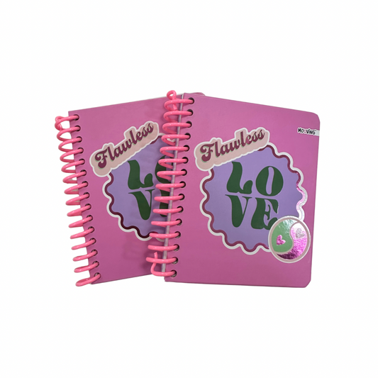 Mooving Libreta Pequeña Premium Pink - Rayada
