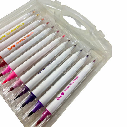 Love Marcadores Dual Brush Pen 24 Colores