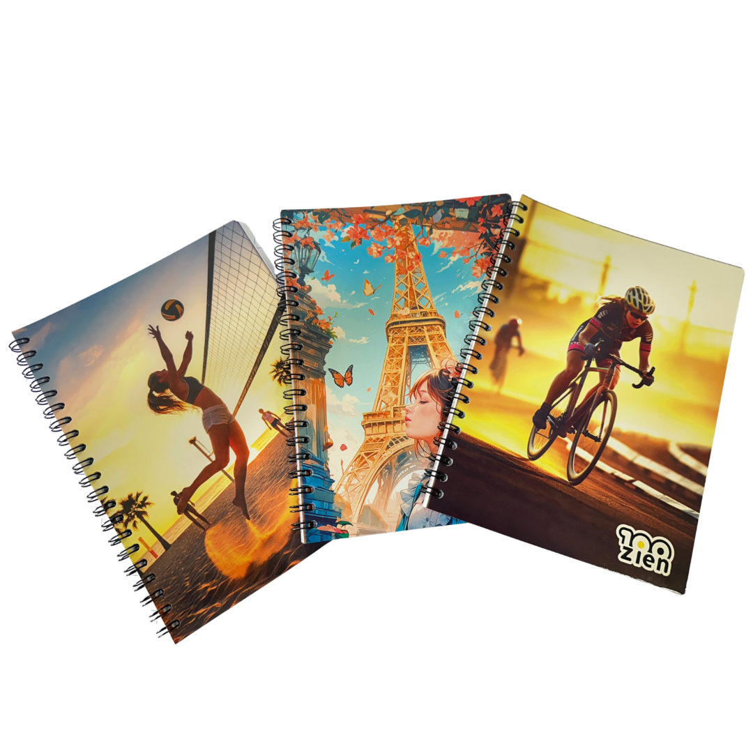Zien Cuaderno Universitario Cuadros 100 Hojas