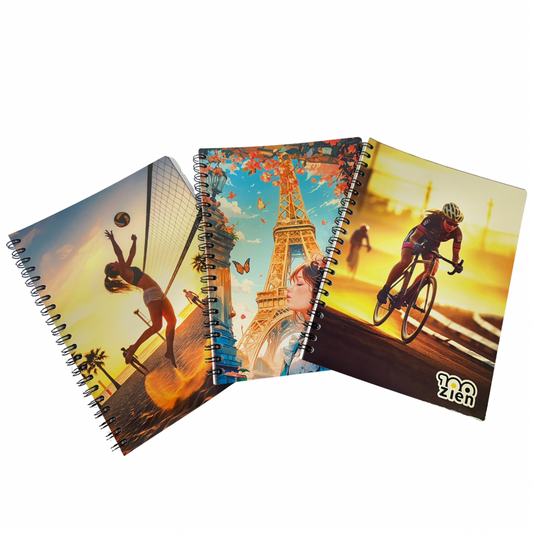 Zien Cuaderno Universitario Cuadros 100 Hojas