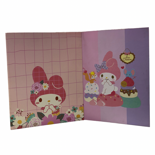 Estilo Folder 2 Argollas My Melody