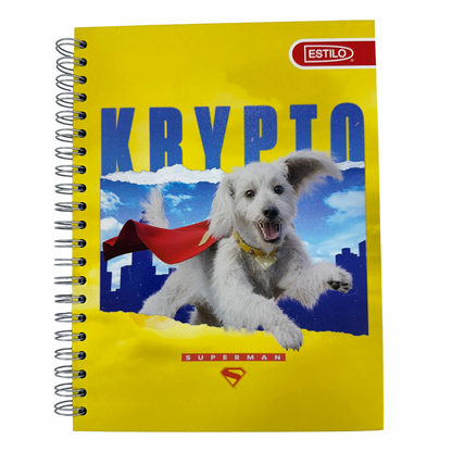 Estilo Cuaderno Universitario Pasta Dura Superman 100H - 2 Líneas