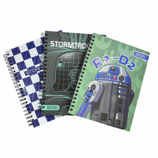 Estilo Cuaderno Universitario Star Wars 100H - 2 Líneas