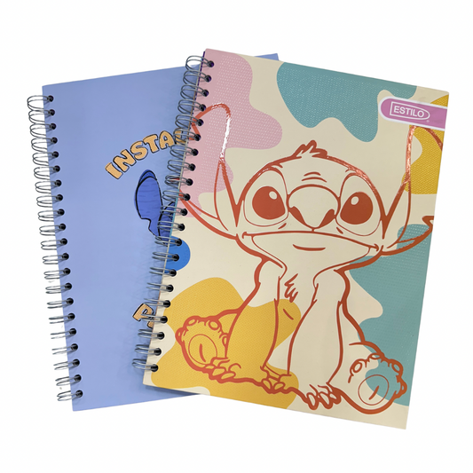 Estilo Cuaderno Universitario Stitch 100H - 2 Líneas
