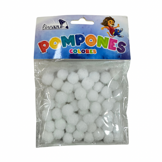 lineazul Pompones de Colores Paquete