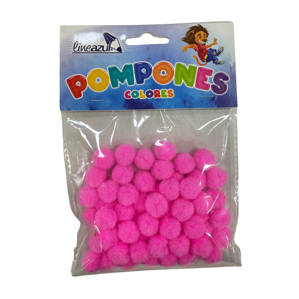 lineazul Pompones de Colores Paquete
