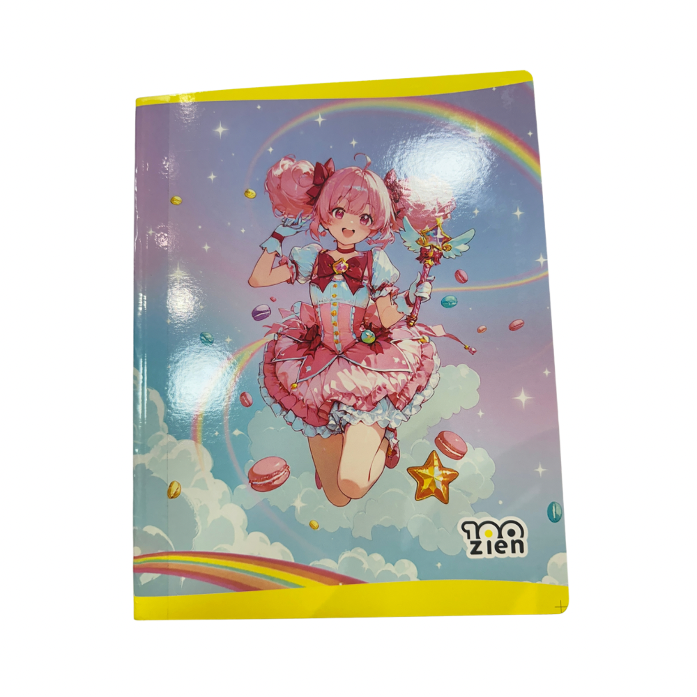 Zien Cuaderno Cosido 100H - Cuadros