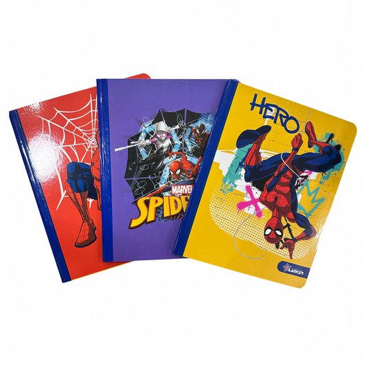 Lancer Cuaderno Cosido Spiderman - 4 Líneas