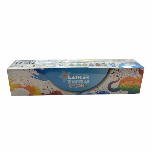 Lancer Caja de Témperas 22ml 6 Unidades