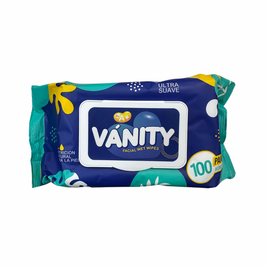 VÁNITY Toallas Húmedas 100 Unidades