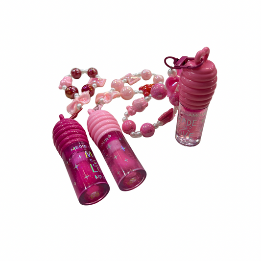 MEIKE GLAMOUR Brillo Labial con Llavero