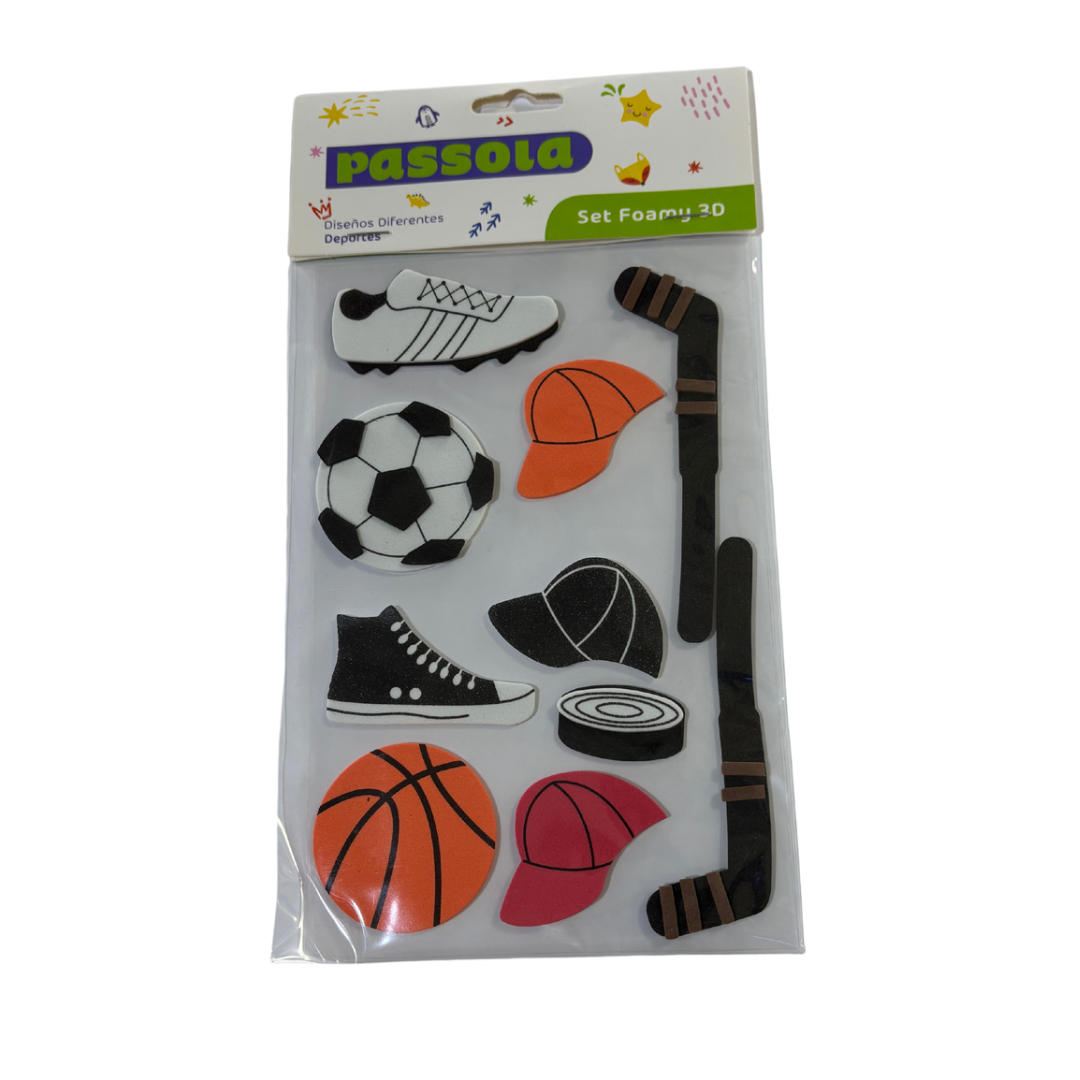 Passola Stickers de Foamy Deportes