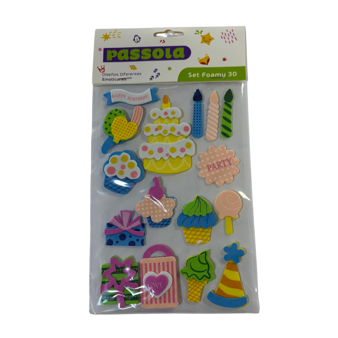 Passola Stickers de Foamy Emoticones