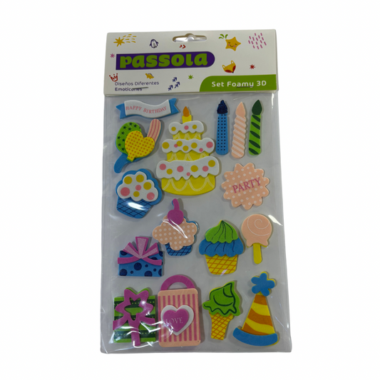 Passola Stickers de Foamy Emoticones