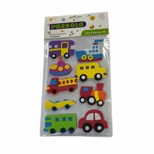 Passola Stickers de Foamy Transportes