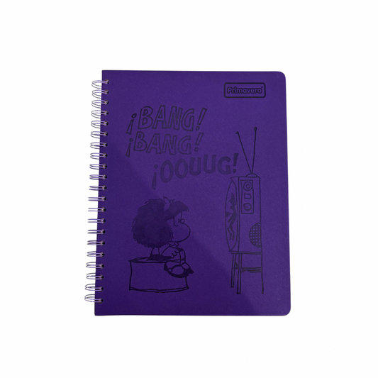 Primavera Cuaderno Universitario Texturizado 100h Cuadros / M
