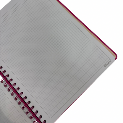 Primavera Cuaderno Universitario Texturizado 100h Cuadros / M