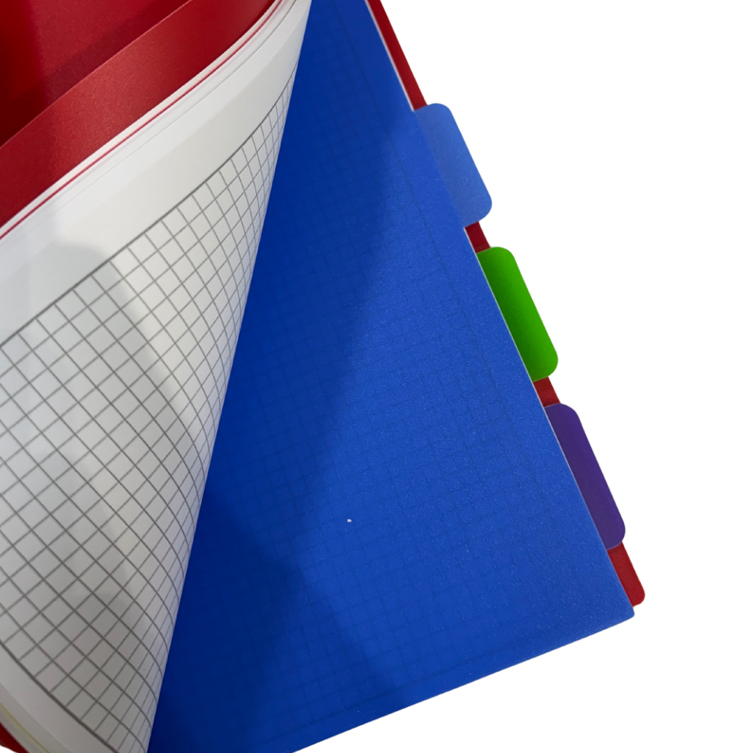 Sucre Cuaderno de 5 Materias Cuadros 150 Hojas