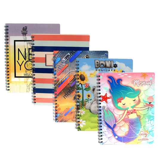 Escribe Cuaderno Universitario Con Sticker 2 líneas 100 hojas