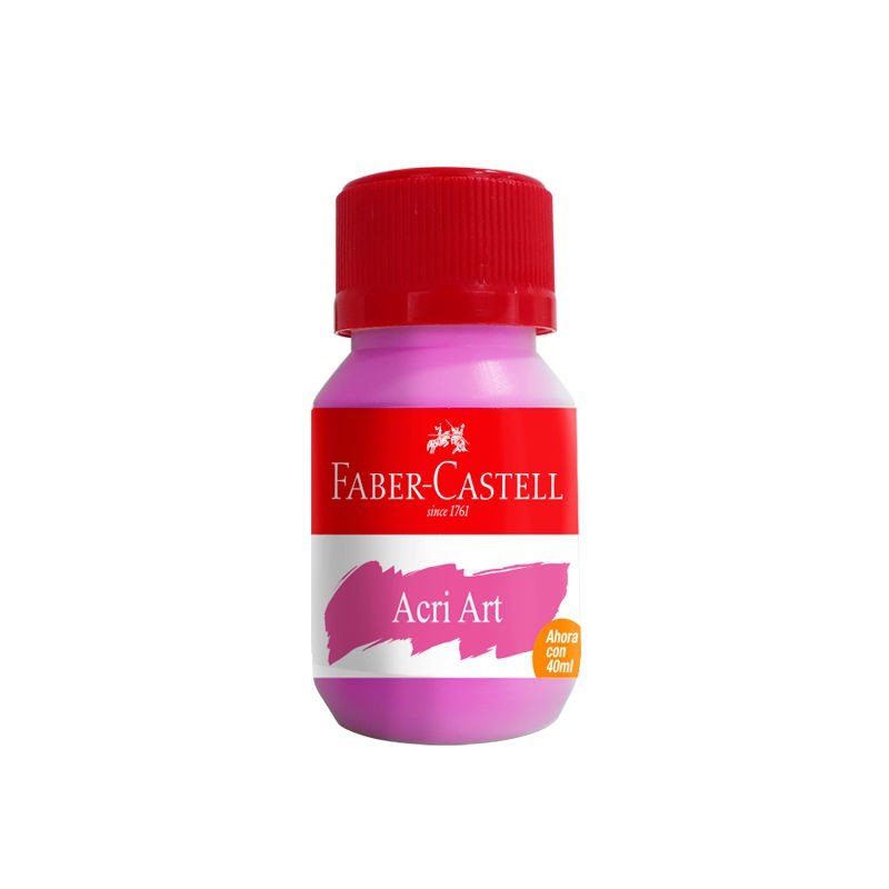 Faber-Castell Pintura Acrílica Fucsia Brillante
