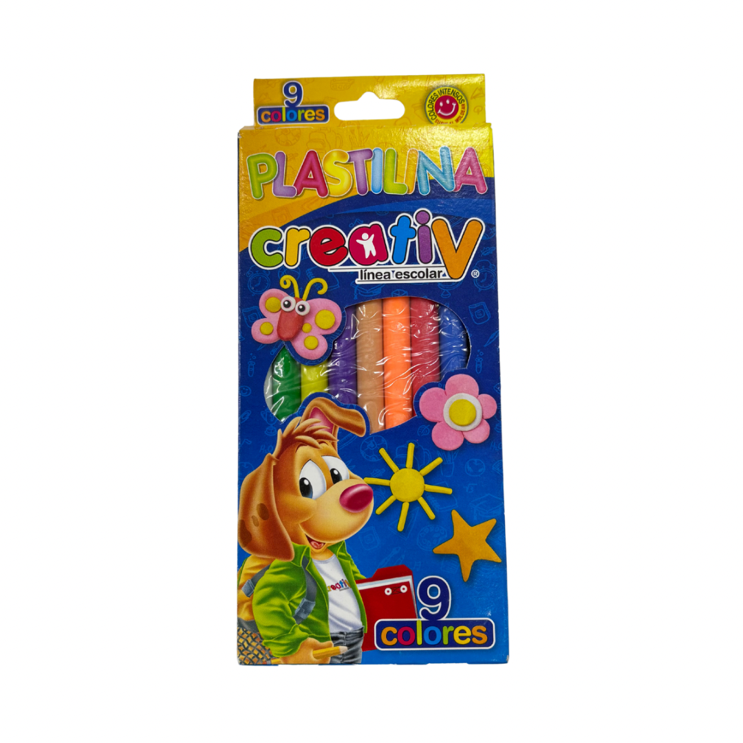 Creativ Plastilina Grande 9 Colores