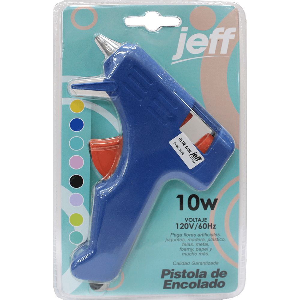 Jeff Pistola de Silicon Azul 10w