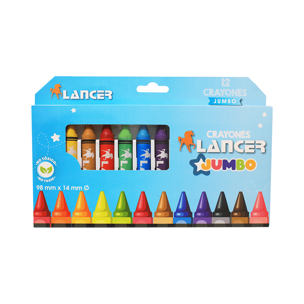 Lancer 12 Crayones Jumbo