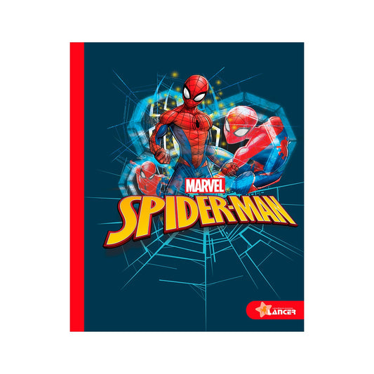Lancer Cuaderno Universitario Spiderman 100h 1 Línea
