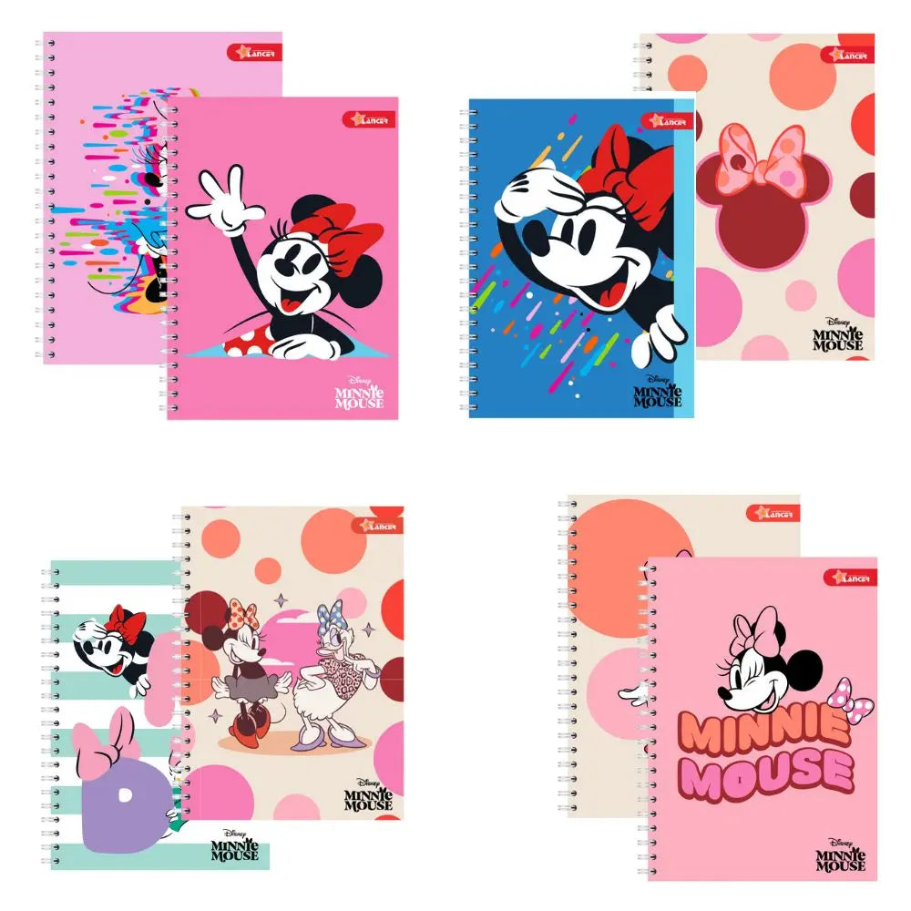 Lancer Cuaderno Universitario Minnie 100h 1 Línea